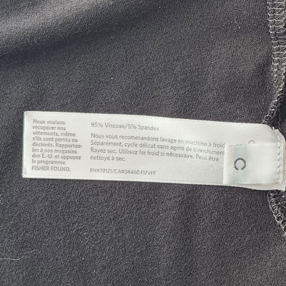 EILEEN FISHER Fine Jersey Scoop Neck Black Sleeveless Midi Dress PL - Picture 6 of 6